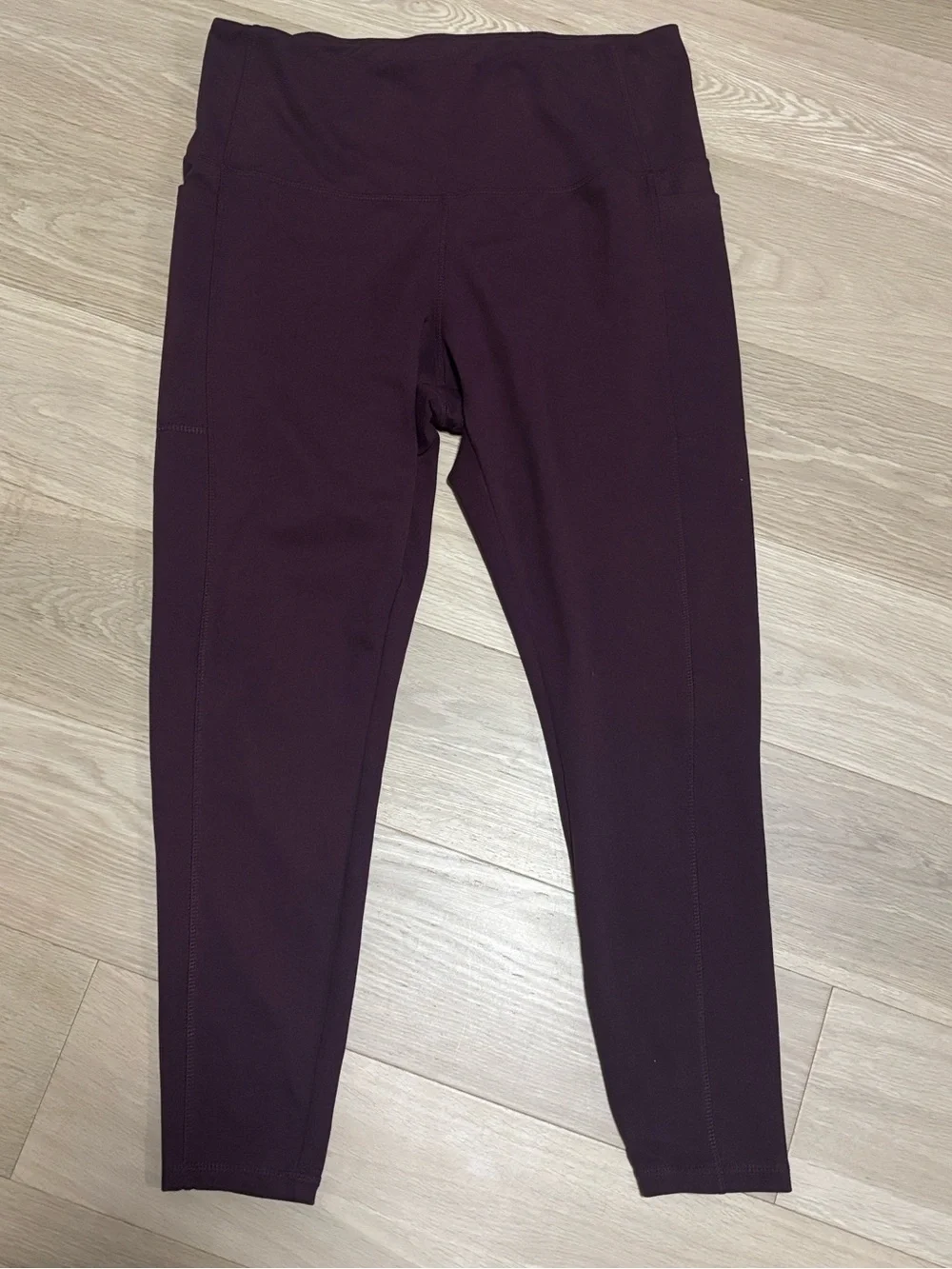 Danskin (XL) Ultra High Ankle Legging Tight with Pockets Midweight Soft Brushed - Picture 14 of 15